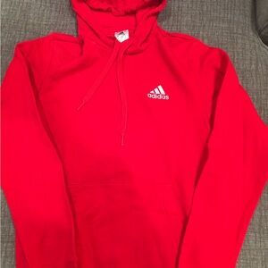 Adidas Men's Bold Red Hoodie